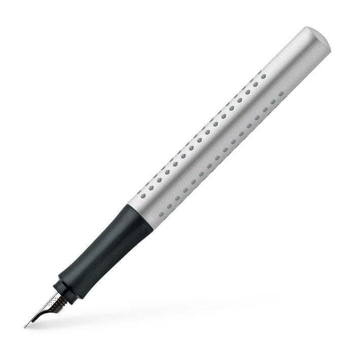 Faber-Castell Grip 2011 Fountain Pen - Silver