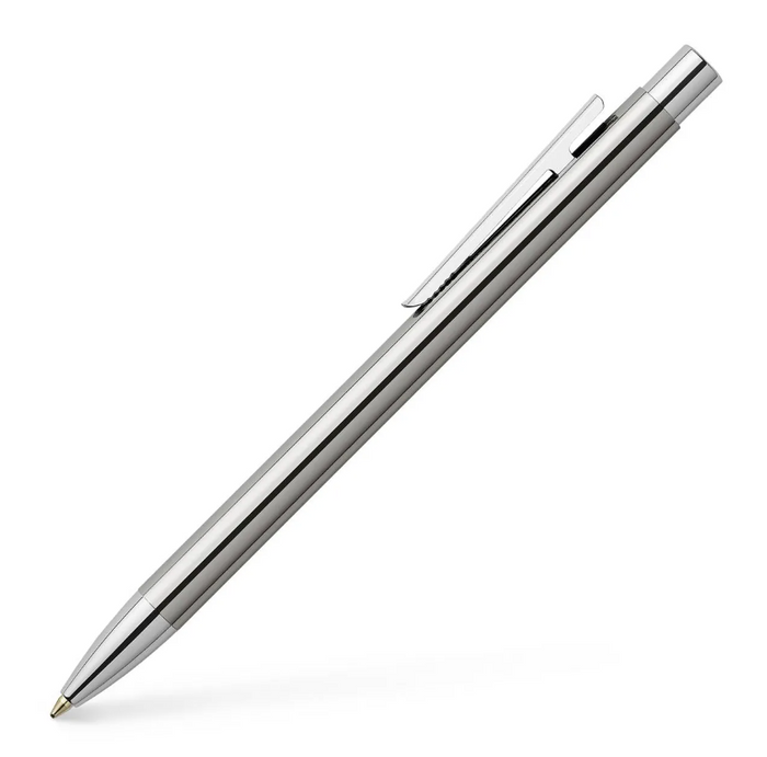 Faber-Castell Neo Slim Ballpoint Pen - Polished Stainless Steel