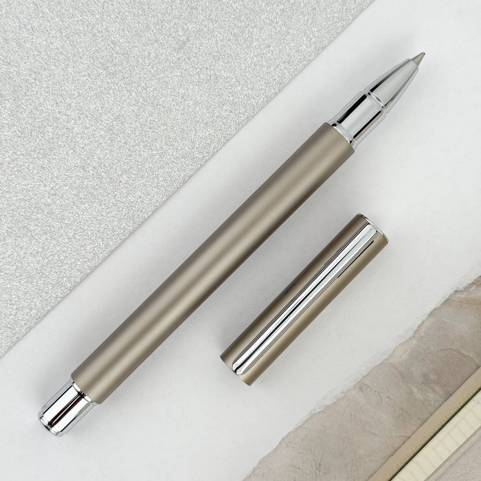 Faber-Castell Neo Slim Rollerball Pen - Matte Stainless Steel