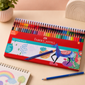 Faber-Castell Triangular Colour Pencils – 72 Shades