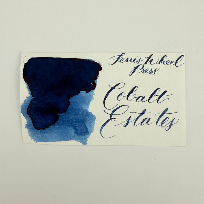 Ferris Wheel Press - Cobalt Estates - 38ml Bottled Ink (Special Edition)