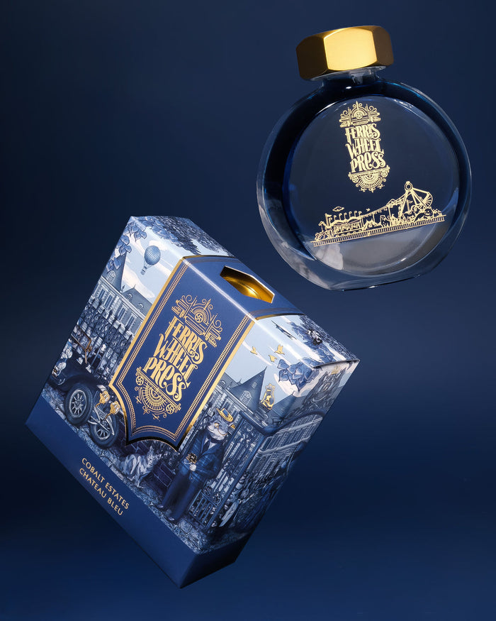 Ferris Wheel Press - Cobalt Estates - 38ml Bottled Ink (Special Edition)