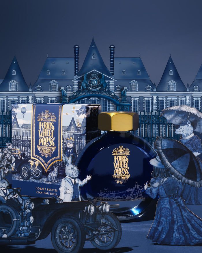 Ferris Wheel Press - Cobalt Estates - 38ml Bottled Ink (Special Edition)