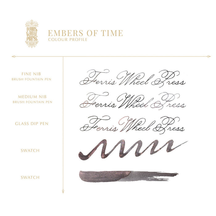 Ferris Wheel Press - Embers of Time - 38ml Bottled Ink