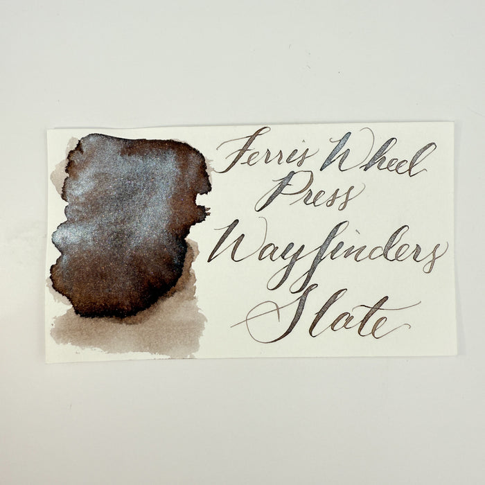 Ferris Wheel Press - Wayfinders Slate- 38ml Bottled Ink (Special Edition)