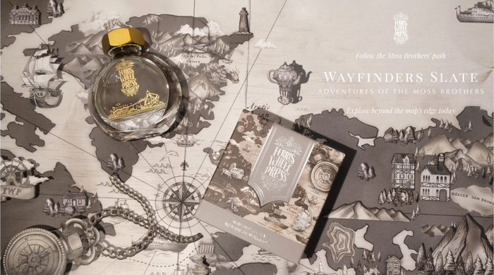 Ferris Wheel Press - Wayfinders Slate- 38ml Bottled Ink (Special Edition)
