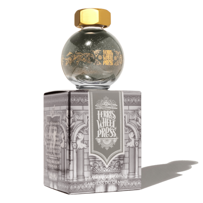 Ferris Wheel Press Bestiary Series - Granite Guardians - 20ml bottled Ink (Special Edition)