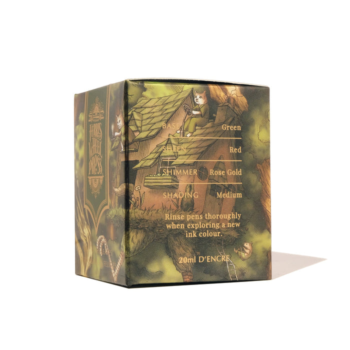 Ferris Wheel Press Bestiary Series - Lost in the Leaves - 20ml bottled Ink (Special Edition)