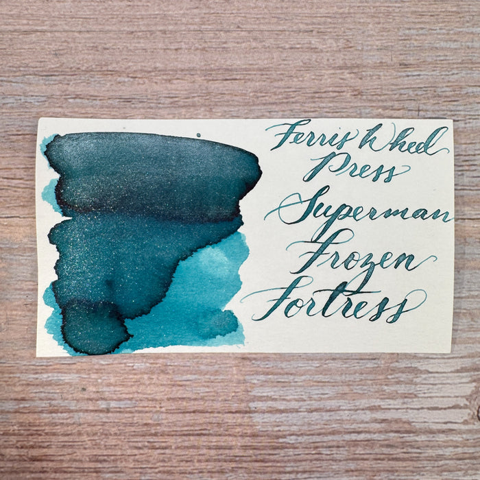 Ferris Wheel Press Superman - Frozen Fortress Bottled Ink (Special Edition)