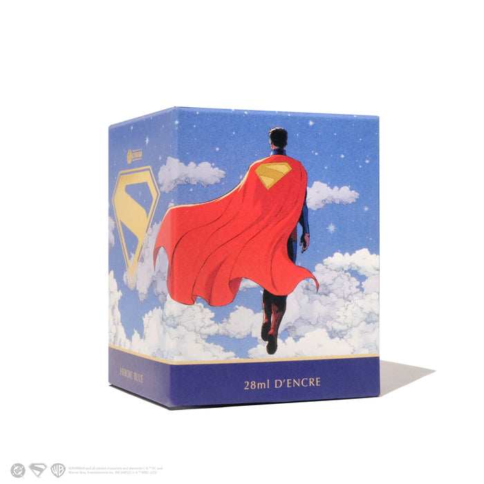 Ferris Wheel Press Superman - Heroic Blue Bottled Ink (Special Edition)