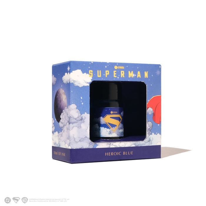 Ferris Wheel Press Superman - Heroic Blue Bottled Ink (Special Edition)