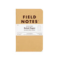 Field Notes | Set de 3 Cuadernos Original Kraft (Rayas)