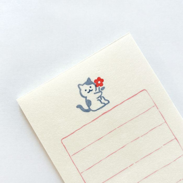 Furukawashiko Mini Letter Set - Please Send Me Flowers