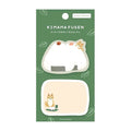 Furukawashiko | Notas Adhesivas Kimama Fusen Onigiri Shiba