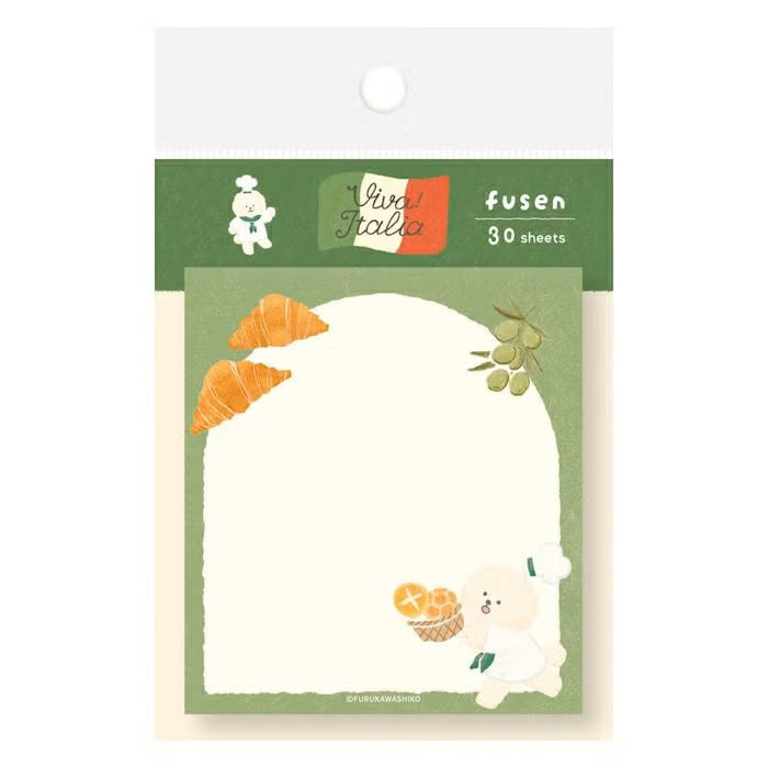 Furukawashiko | Notas Adhesivas Viva Italia Bread Dog