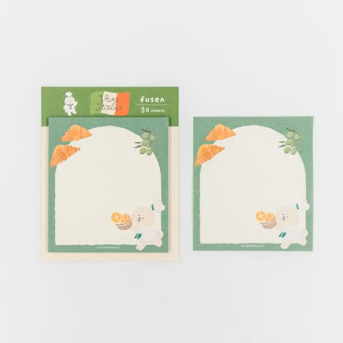 Furukawashiko | Notas Adhesivas Viva Italia Bread Dog