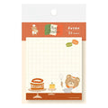 Furukawashiko | Notas Adhesivas Viva Italia Dessert Bear