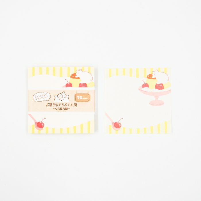 Furukawashiko Sweets Animal Workshop Memo Pads - Bear
