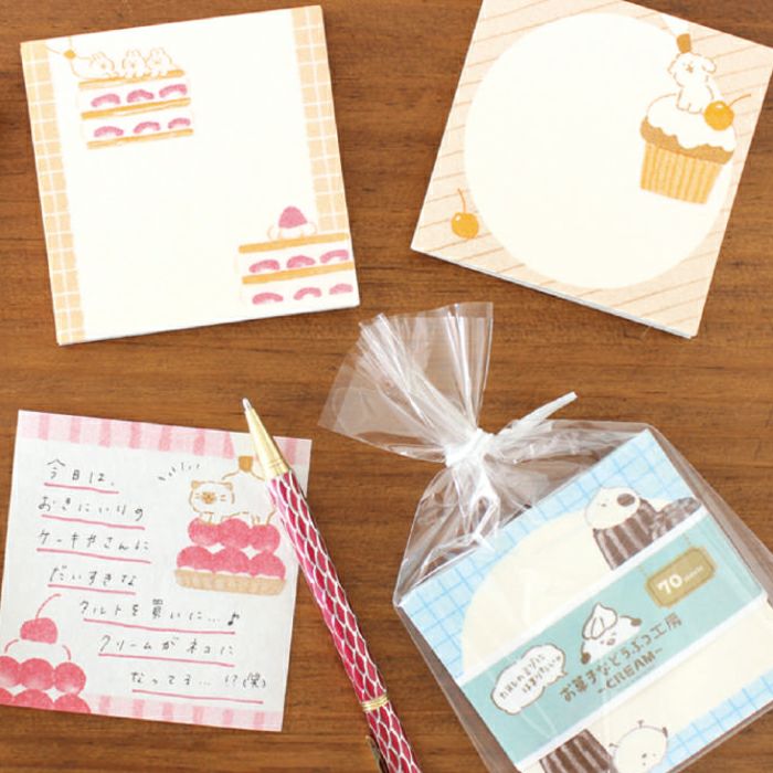 Furukawashiko Sweets Animal Workshop Memo Pads - Dog