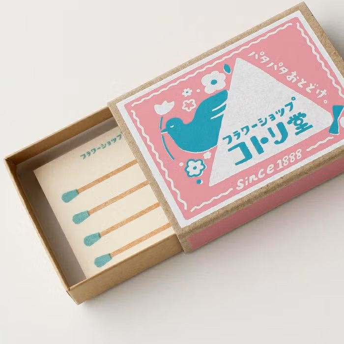 Furukawashiko | Tarjetones en Cajita Matchbox Bird Flower Shop