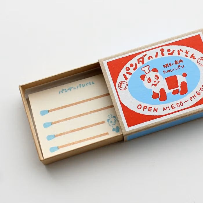 Furukawashiko | Tarjetones en Cajita Matchbox Panda's Bakery