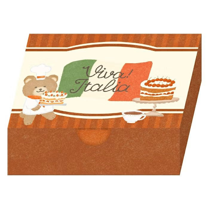 Furukawashiko | Tarjetones en Cajita Viva Italia Bear Dessert