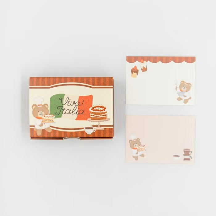 Furukawashiko | Tarjetones en Cajita Viva Italia Bear Dessert