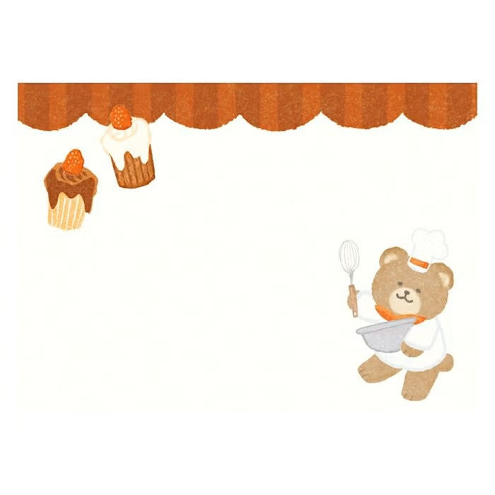 Furukawashiko | Tarjetones en Cajita Viva Italia Bear Dessert