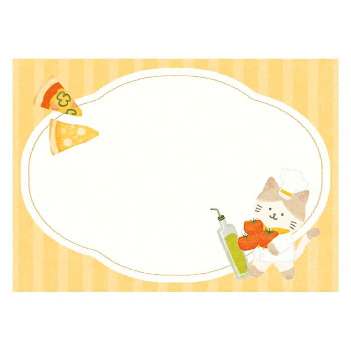 Furukawashiko | Tarjetones en Cajita Viva Italia Pizza Cat