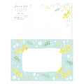 Furukawashiko Today's Letter Set - Mimosas and White Flowers