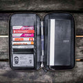 Galen Leather | Funda Leather Zippered Hobonichi Weeks Cover Black