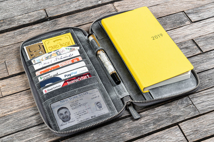 Galen Leather Zippered Hobonichi Weeks Cover