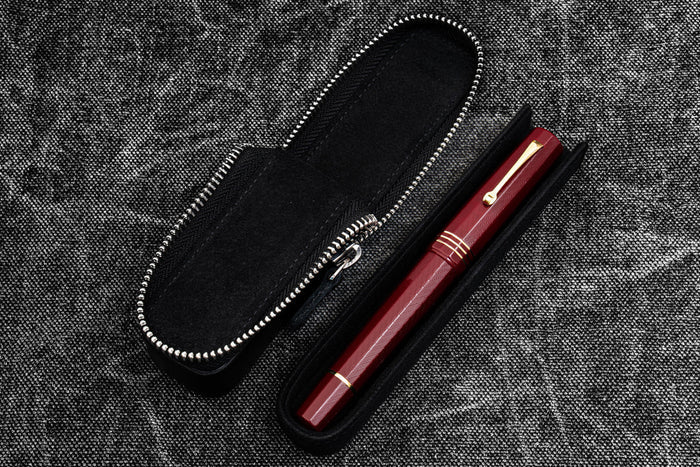Galen Leather Zippered Magnum Opus Single Hard Case