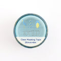 Green Flash Animal Department Store Gold Foil Clear Masking Tape - Shoebill