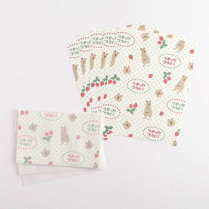Atlas Stationers - Green Flash Animal Department Store Letter Set - Quokka - Stickers - Image 2