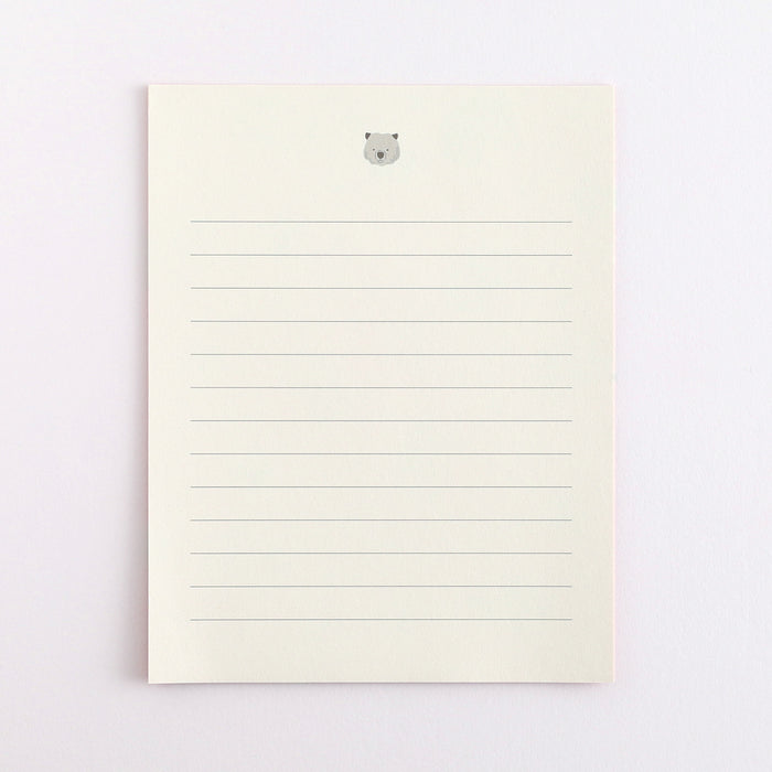 Atlas Stationers - Green Flash Animal Department Store Letter Set - Wombat - Stickers - Image 4