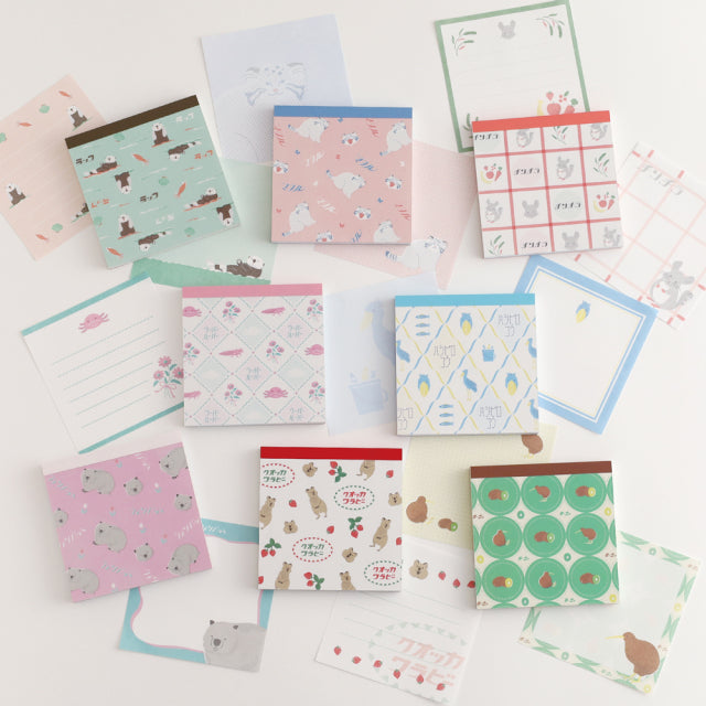 Green Flash Animal Department Store Memo Pad - Sea Otter