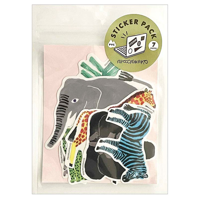 Greeting Life | Pegatinas Pack Mirocomachiko Animals