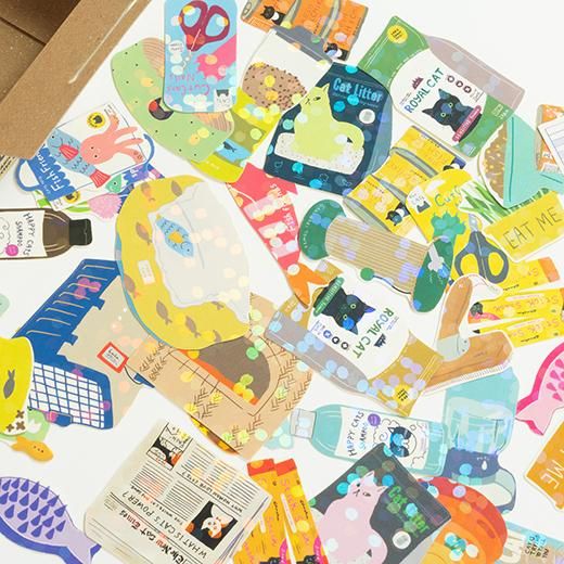 Atlas Stationers - Hako Sticker Cat Supply - Stickers - Image 4