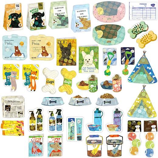Atlas Stationers - Hako Sticker Dog Supply - Stickers - Image 5