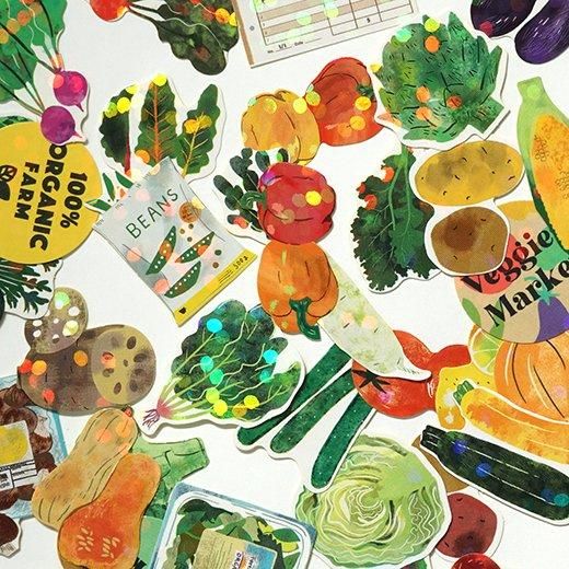 Atlas Stationers - Hako Sticker Vegetables - Stickers - Image 4