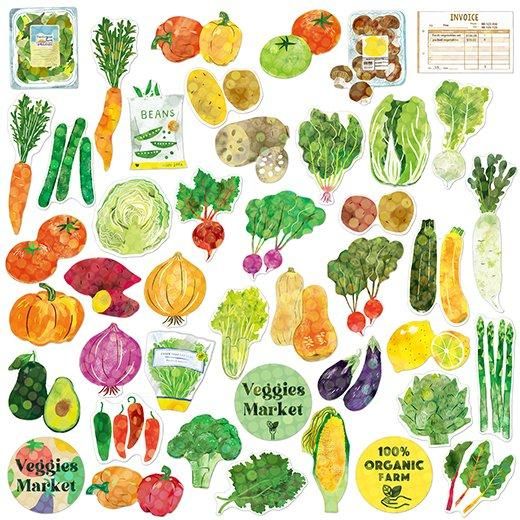 Atlas Stationers - Hako Sticker Vegetables - Stickers - Image 5