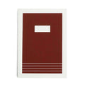 Hanaduri | Cuaderno Hanji Book Cabinet A5 Brown (Rayas)