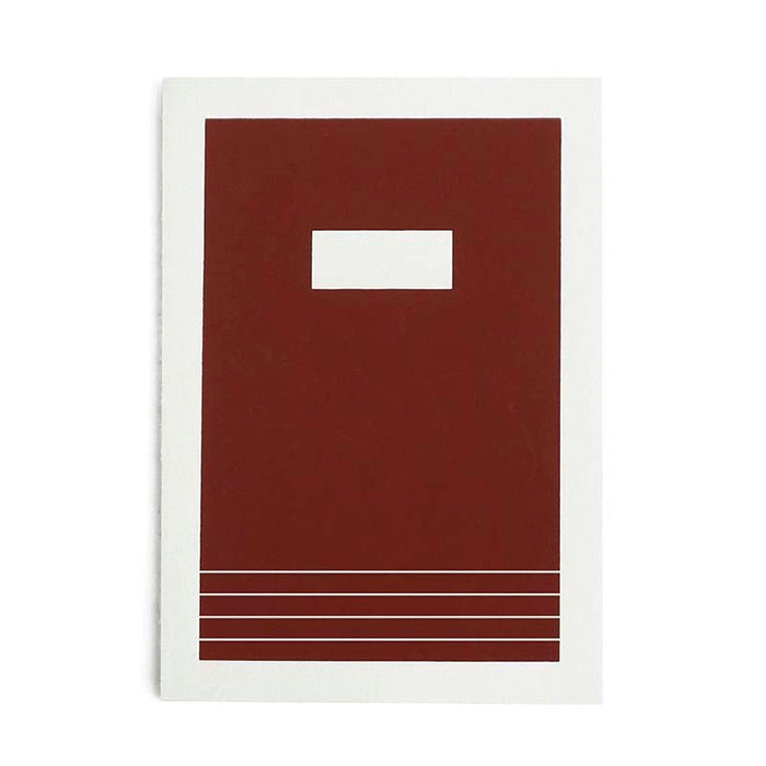 Hanaduri | Cuaderno Hanji Book Cabinet A5 Brown (Rayas)