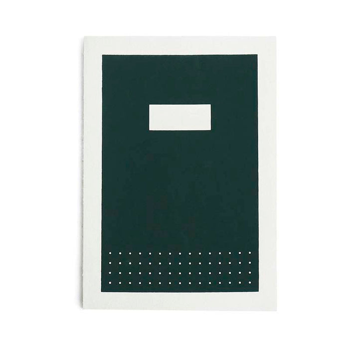 Hanaduri | Cuaderno Hanji Book Cabinet A5 Green (Puntos)