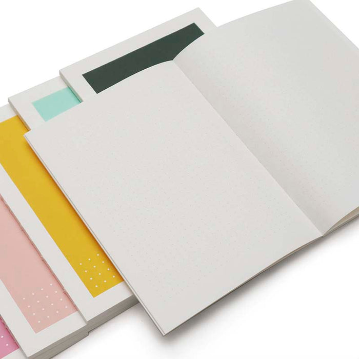 Hanaduri | Cuaderno Hanji Book Cabinet A5 Green (Puntos)
