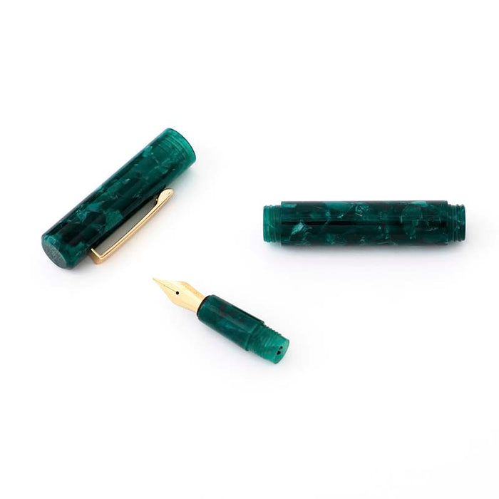 Hightide | Pluma Estilográfica Marbled Attaché Green (F)