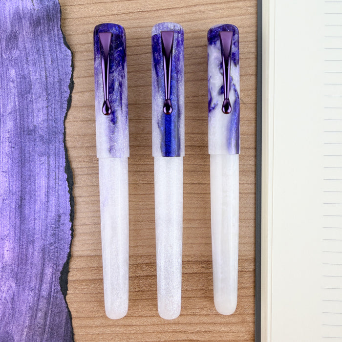 Hinze Pen Company Fountain Pen - Blueberry Cheesecake