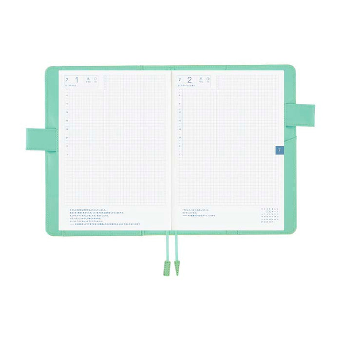 Hobonichi | Agenda Hobonichi Cousin A5 Colors Chamomile Mint 2027