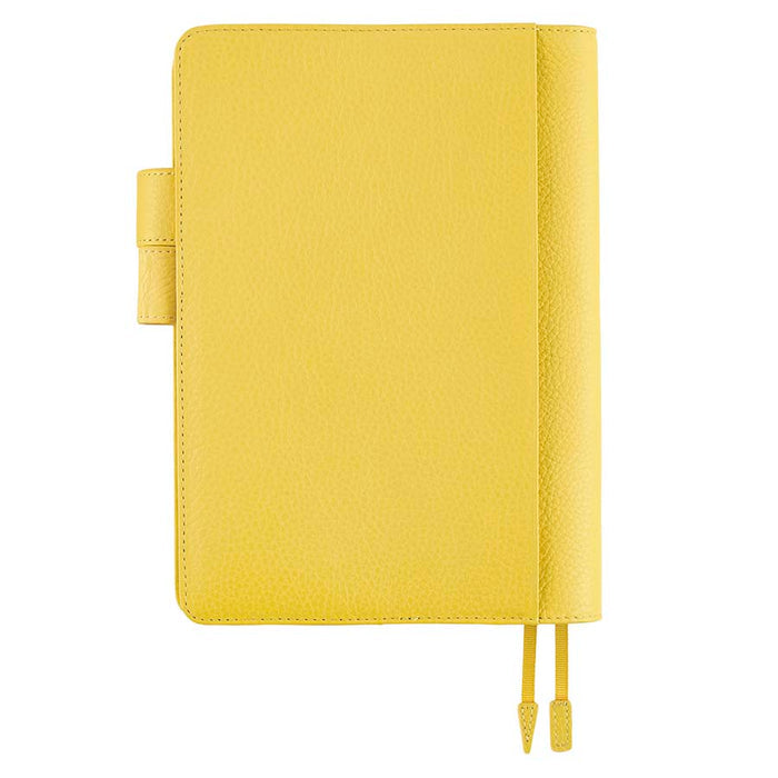Hobonichi | Agenda Hobonichi Cousin A5 Leather: Brilliant Yellow 2027